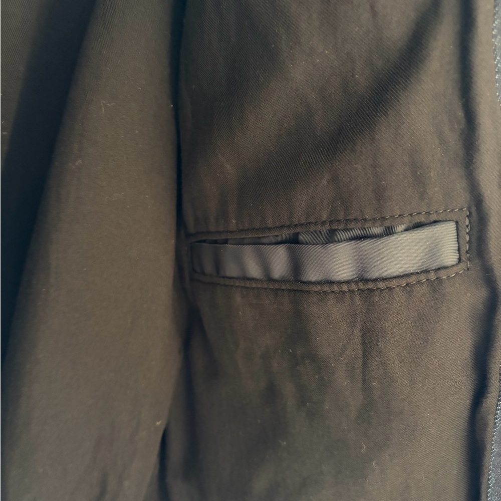 All Saints Dillan Oversized Denim Bomber Jacket - Picture 8 of 8